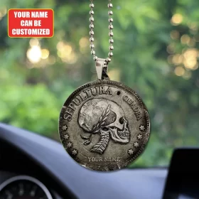 Personalized Sepultura Custom Shape 2-sided Acrylic Car Ornament