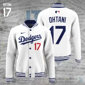 Shohei Ohtani x Los Angeles Dodgers 3D Bomber Jacket