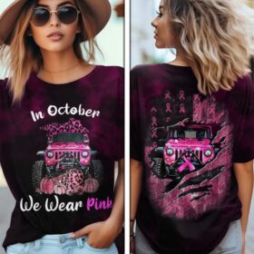 Breast Cancer Awareness x Jeep 3D Apparel