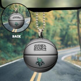 New York Liberty Custom Shape 2-sided Acrylic Car Ornament
