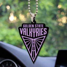Golden State Valkyries Custom Shape 2-sided Acrylic Car Ornament