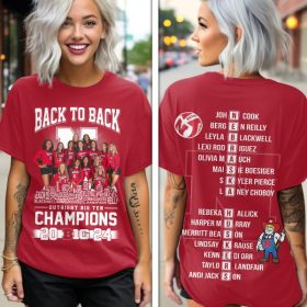 Nebraska Cornhuskers Women’s Volleyball 3D Apparel