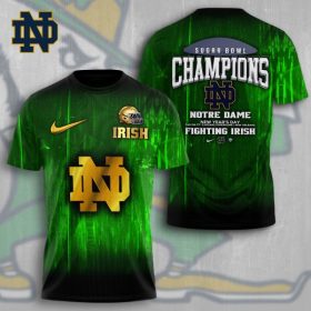 Notre Dame Fighting Irish Football 3D Apparel