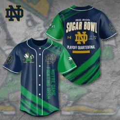 Notre Dame Fighting Irish Football Baseball Jersey