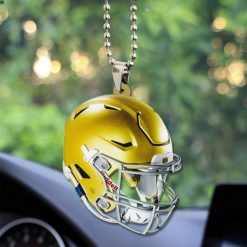Notre Dame Fighting Irish Football Custom Shape 2-sided Acrylic Car Ornament