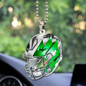 Oregon Ducks Football Custom Shape 2-sided Acrylic Car Ornament